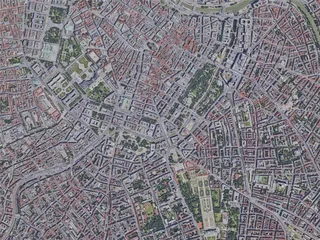 Vienna City, Austria (2019) 3D Model preview
