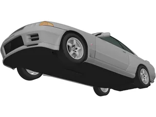 Nissan Skyline R32 GT-R Coupe (1989) 3D Model preview
