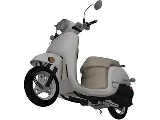 Honda Metropolitan (2013) 3D Model preview