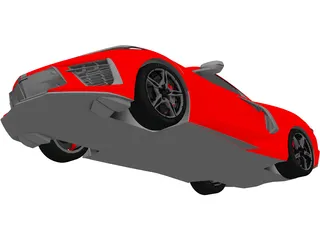 Chevrolet Corvette C8 Stingray Z51 (2020) 3D Model preview