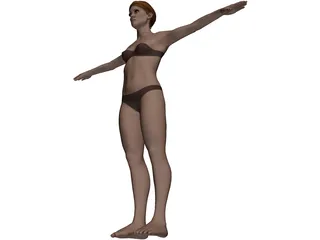 Woman 3D Model preview