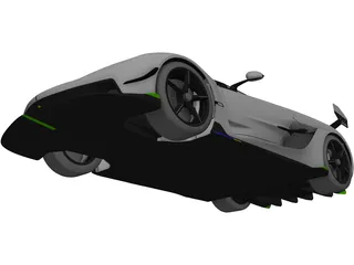 Koenigsegg Jesko (2020) 3D Model preview