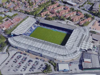 Birmingham City, UK (2019) 3D Model preview