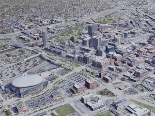 Denver City, CO, USA (2019) 3D Model preview