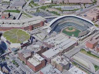 Minneapolis City, MN, USA (2019) 3D Model preview