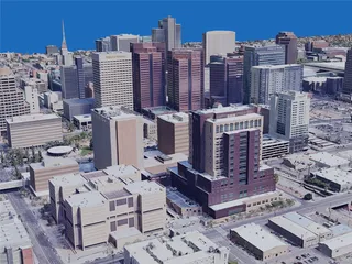 Phoenix City, AZ, USA (2019) 3D Model preview