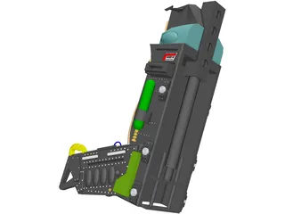 Ejection Seat 3D Model preview