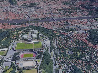 Prague City, Czechia (2019) 3D Model preview
