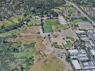 Redmond City, WA, USA (2019) 3D Model preview