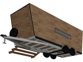 Pixani Caravan 3D Model preview