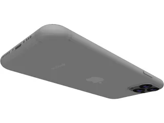 Apple iPhone 11 Pro Max 3D Model preview
