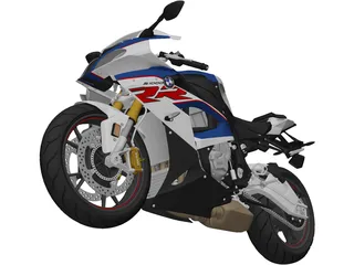 BMW S 1000 RR (2018) 3D Model preview