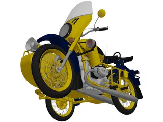 Ural M67-36-P (1976) 3D Model preview