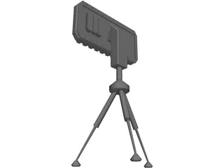 Ground Radar 3D Model preview