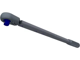 Torque Wrench 3D Model preview