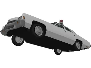 Chevrolet Impala Police (1972) 3D Model preview