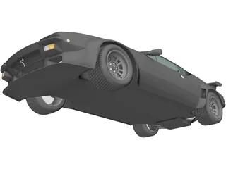 De Tomaso Pantera (1984) 3D Model preview