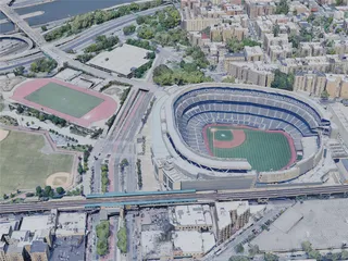 New York City, The Bronx, USA (2019) 3D Model preview