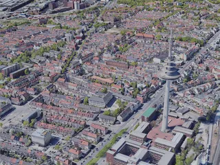 Bremen City, Germany (2019) 3D Model preview