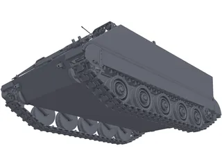 M113 APC1 3D Model preview