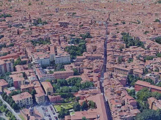 Bologna City, Italy (2019) 3D Model preview