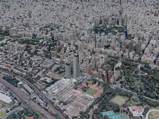 Buenos Aires City, Argentina (2019) 3D Model preview