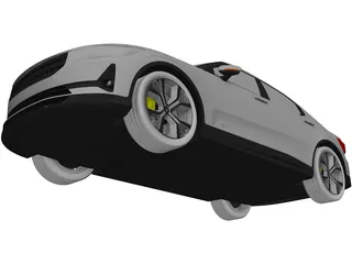 Polestar 2 (2020) 3D Model preview