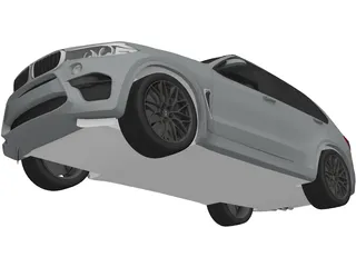 BMW X5M [F85] 3D Model preview