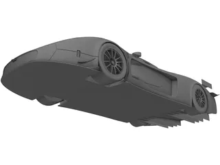 Maserati MC12 (2005) 3D Model preview