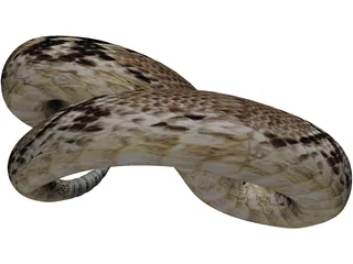Rattlesnake 3D Model preview