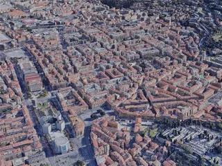 Nice City, France (2019) 3D Model preview