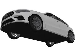 Mercedes-Benz A-Class (2020) 3D Model preview