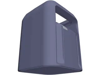 Gas Bottle 3D Model preview