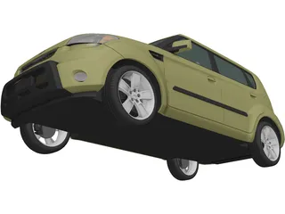 Kia Soul (2010) 3D Model preview