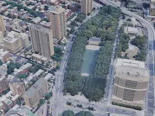 Brooklyn Heights, NY, USA (2019) 3D Model preview