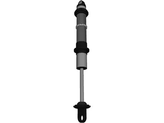 Fox 3.0 Factory Series Shock 3D Model preview