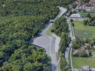 Monza Race Track (2019) 3D Model preview
