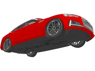 Audi S5 Sportback (2018) 3D Model preview