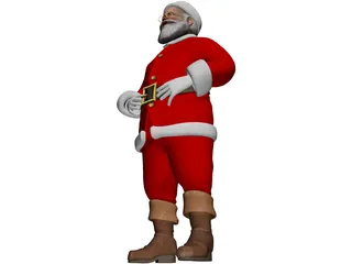 Santa Claus 3D Model preview