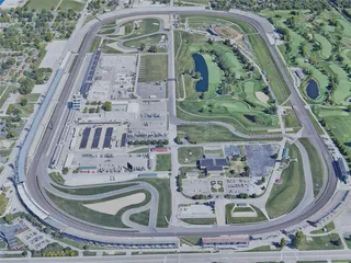 Indianapolis Motor Speedway (2019) 3D Model preview