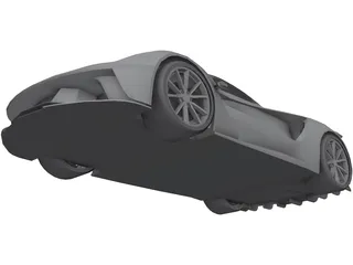 Lotus Evija Concept (2020) 3D Model preview