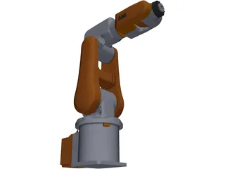 ABB IRB120 Robot 3D Model preview