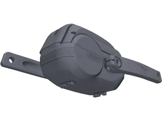 Bafang Electric Motor 3D Model preview