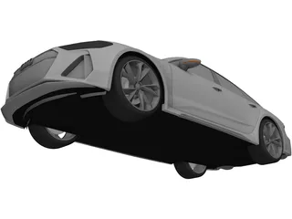 Audi RS7 (2020) 3D Model preview