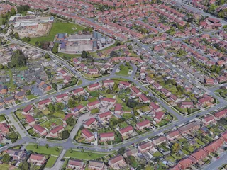 York City, UK (2020) 3D Model preview