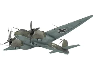 Junkers Ju 388 3D Model preview