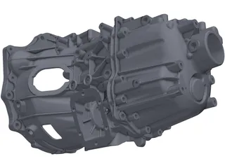 ZF Truck Transmission 3D Model preview
