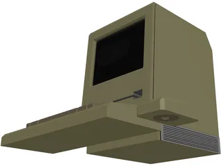 Apple Macintosh 128K 3D Model preview