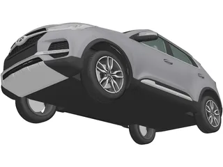 Chery Tiggo 4 (2019) 3D Model preview