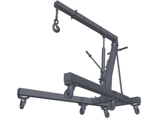 Winch 3D Model preview